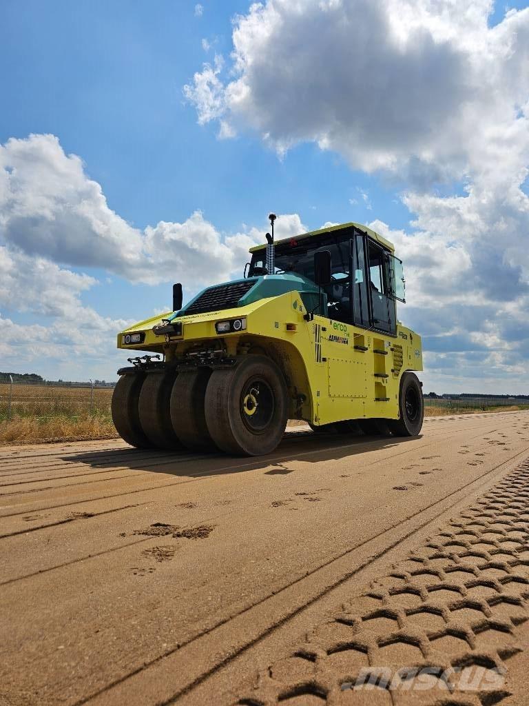 Ammann ART 240 Κύλινδροι με επίσωτρα με αέρα