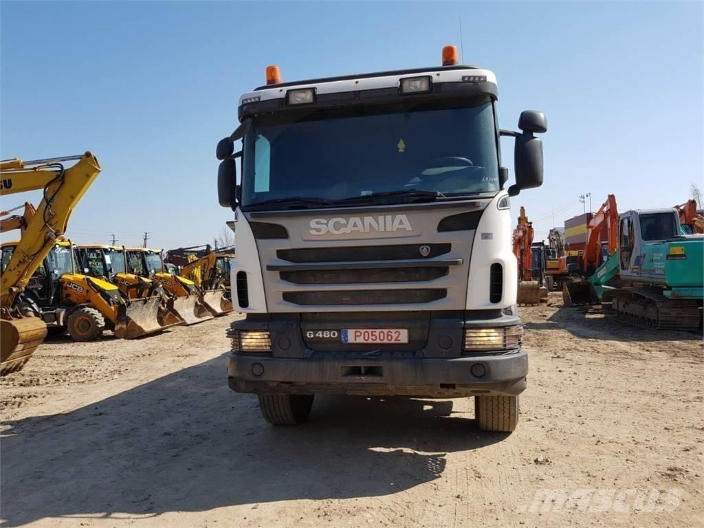 Scania G480 8x4 Φορτηγά φόρτωσης κάδων