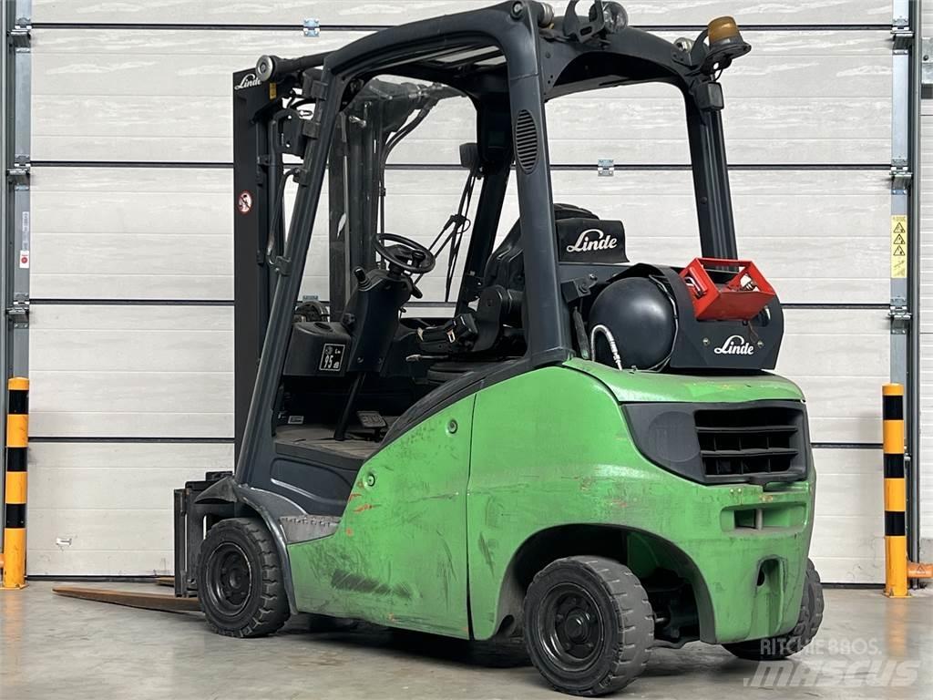 Linde H16T Περονοφόρα ανυψωτικά κλαρκ με φυσικό αέριο LPG