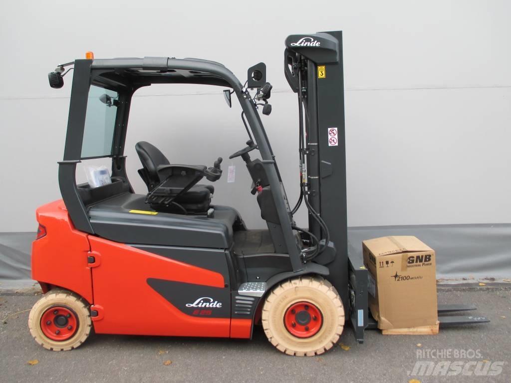 Linde E25S Ηλεκτρικά περονοφόρα ανυψωτικά κλαρκ