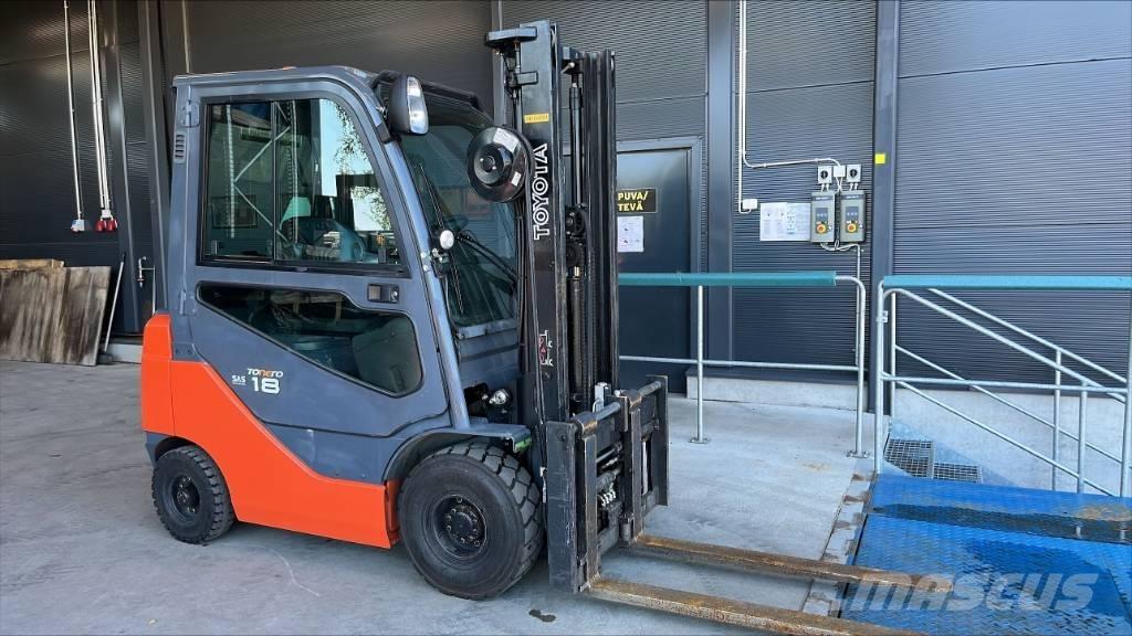 Toyota 02-8 FDF 18 Πετρελαιοκίνητα Κλαρκ