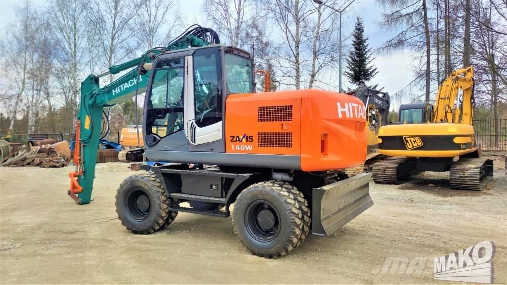 Hitachi ZX 140 W-3 Εκσκαφείς με τροχούς - λάστιχα