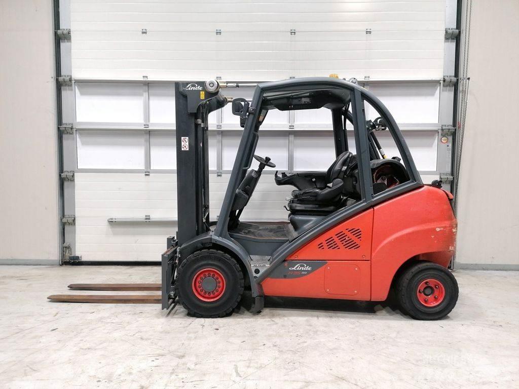 Linde H35T-02 Περονοφόρα ανυψωτικά κλαρκ με φυσικό αέριο LPG