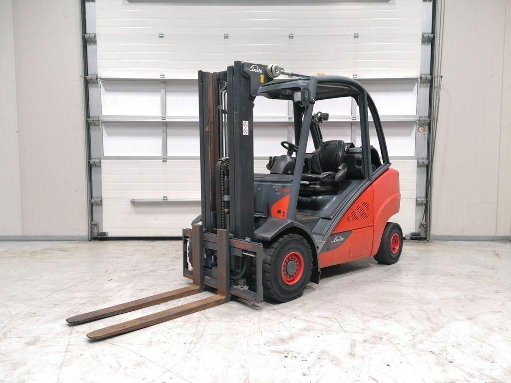 Linde H35T-02 Περονοφόρα ανυψωτικά κλαρκ με φυσικό αέριο LPG