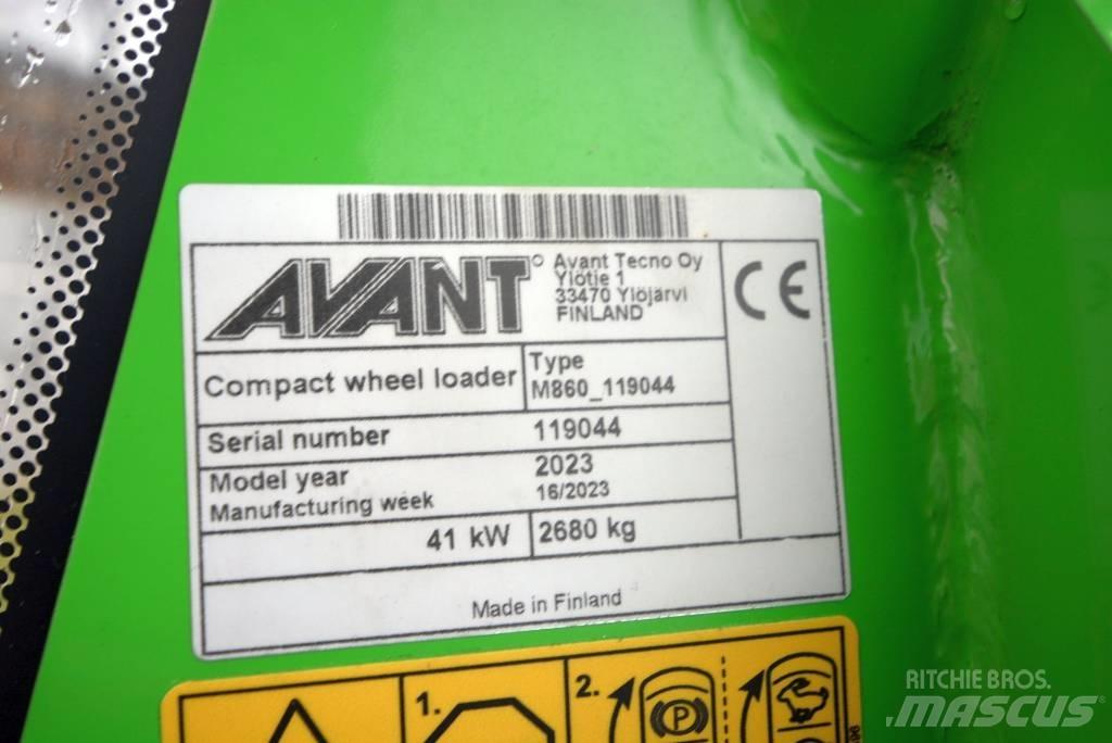 Avant 860 i Μίνι φορτωτές