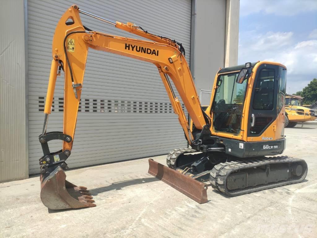 Hyundai R60CR-9A Εκσκαφάκι (διαβολάκι) < 7t