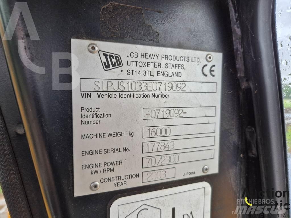 JCB JS 160 W Εκσκαφείς με τροχούς - λάστιχα