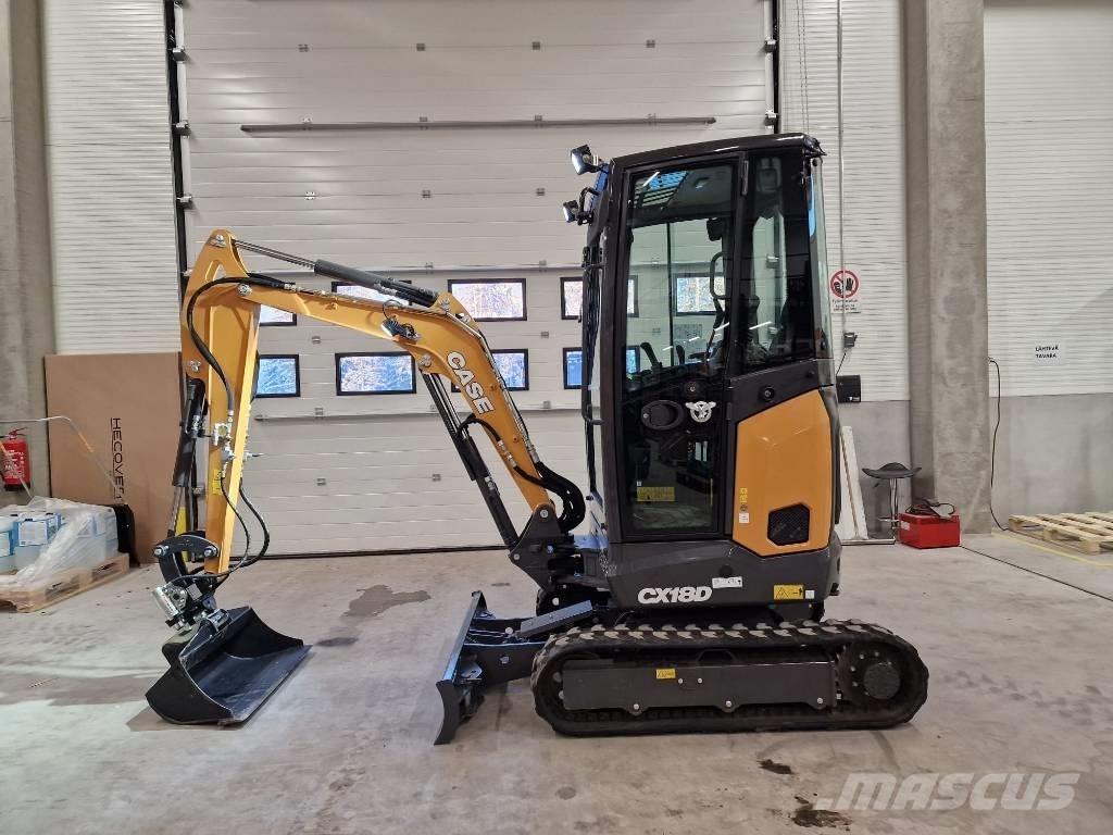 CASE CX 18 D Εκσκαφάκι (διαβολάκι) < 7t