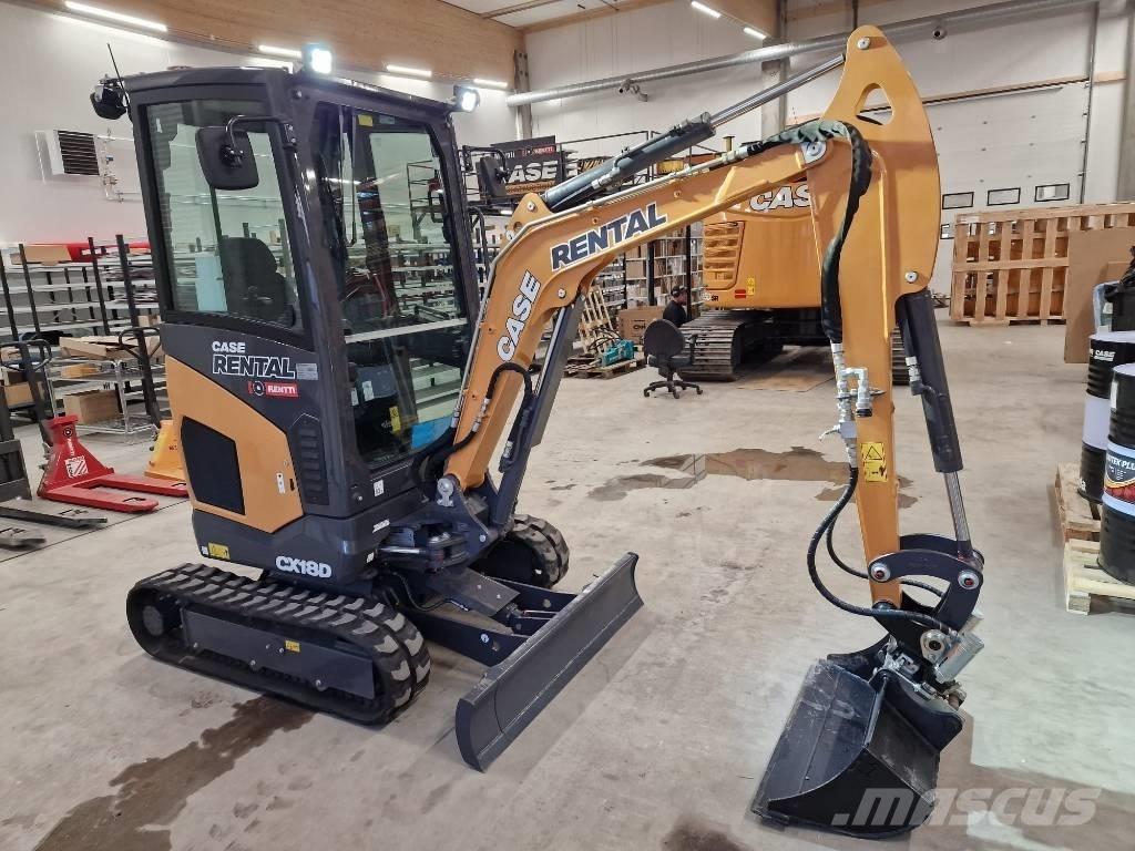 CASE CX 18 D Εκσκαφάκι (διαβολάκι) < 7t