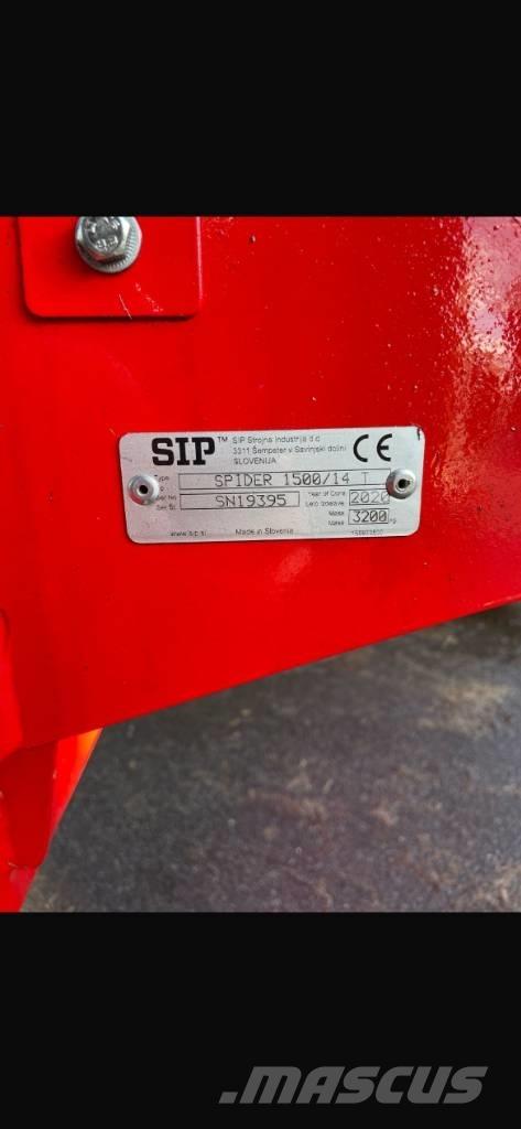 SIP Spider 1500/14T Τσουγκράνες και χορτοξηραντικές μηχανές