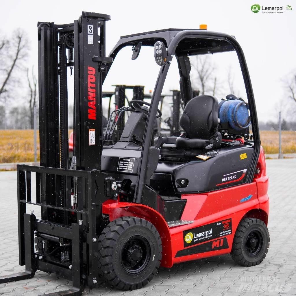 Manitou MI 15 G Περονοφόρα ανυψωτικά κλαρκ με φυσικό αέριο LPG