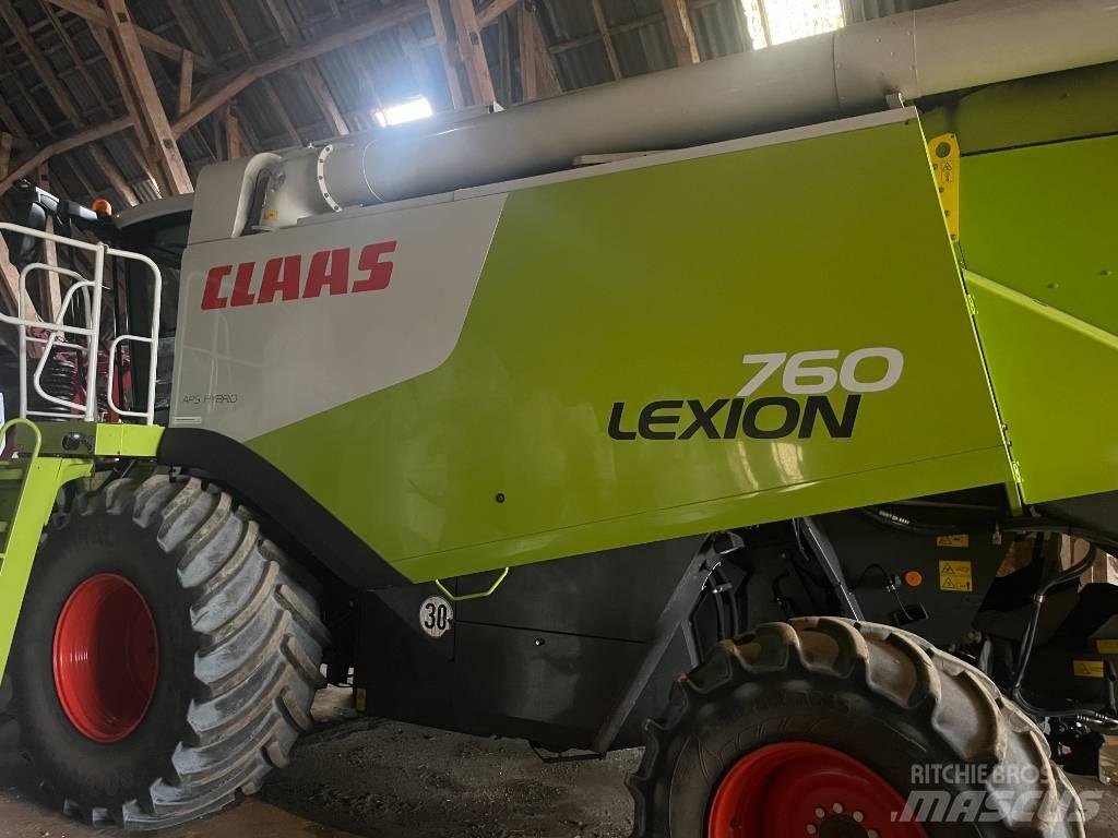 CLAAS LEXION 760 Θεριζοαλωνιστικές μηχανές