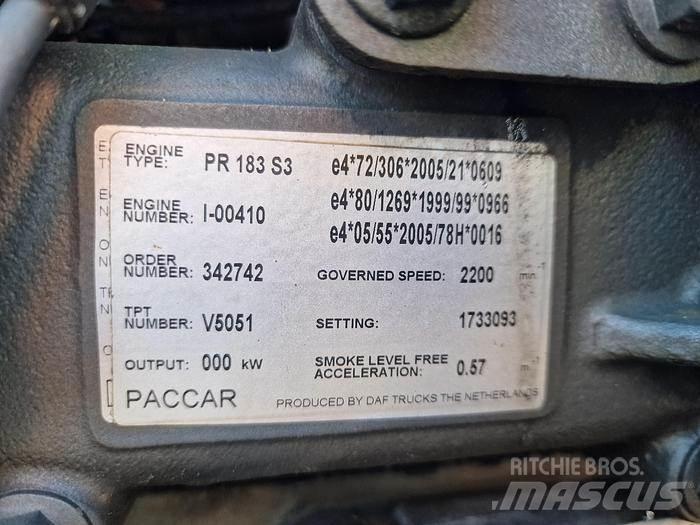 Paccar PR 183 S3 Μεταφορές - Άλλα