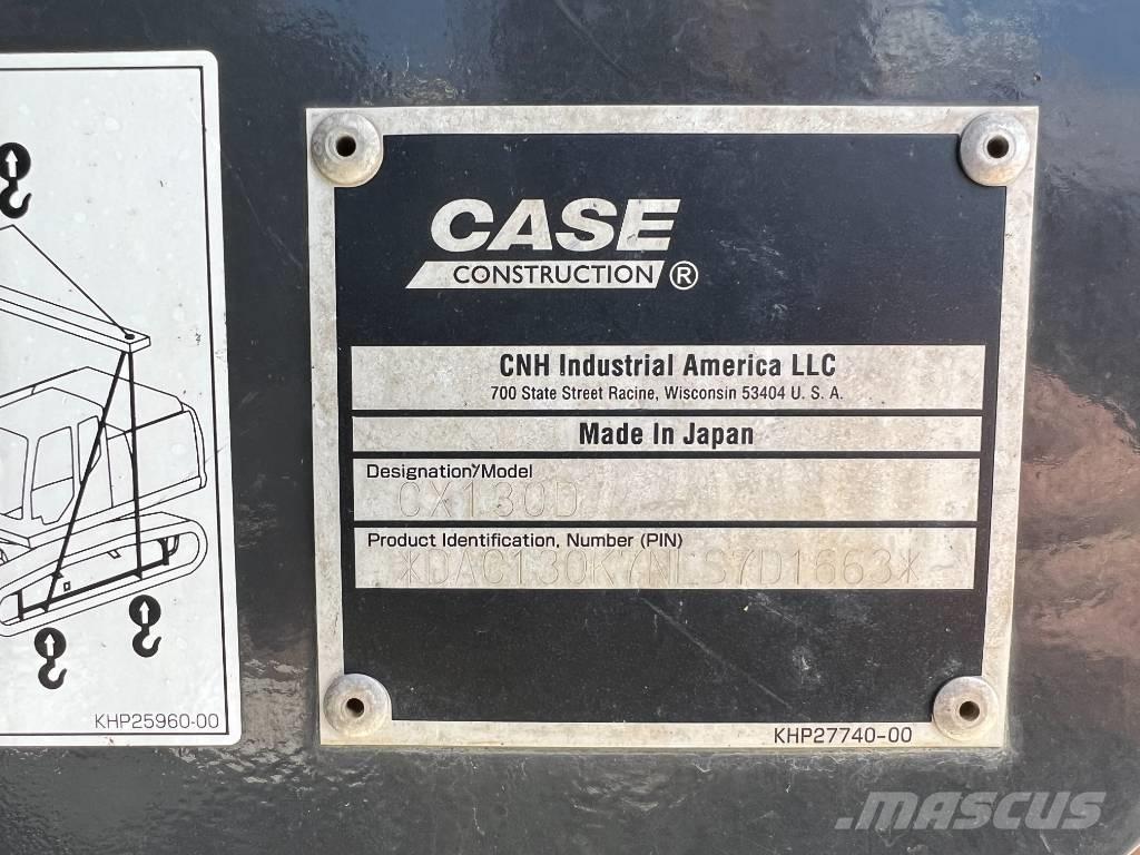 CASE CX 130 D Εκσκαφείς με ερπύστριες