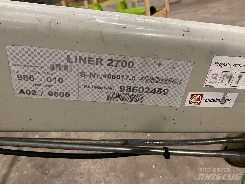 CLAAS Liner 2700 Αναμοχλευτήρες