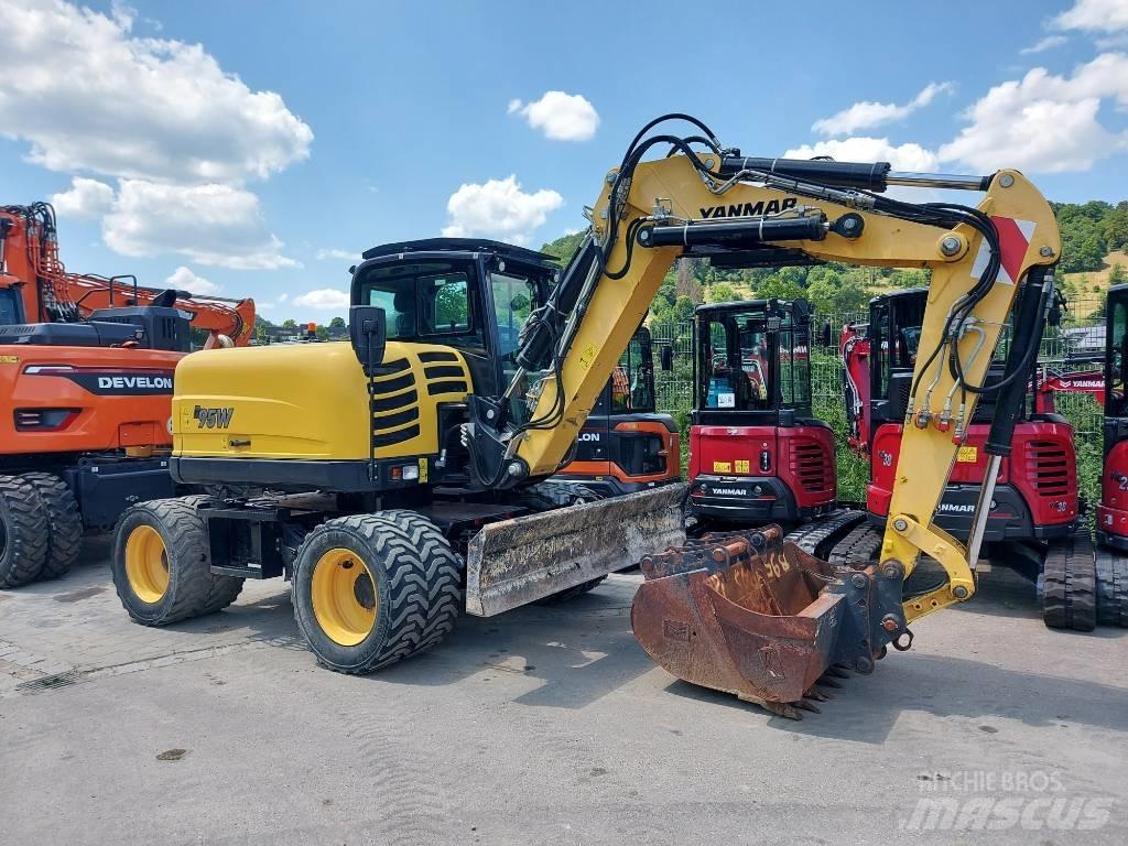 Yanmar B 95 W Εκσκαφείς με τροχούς - λάστιχα