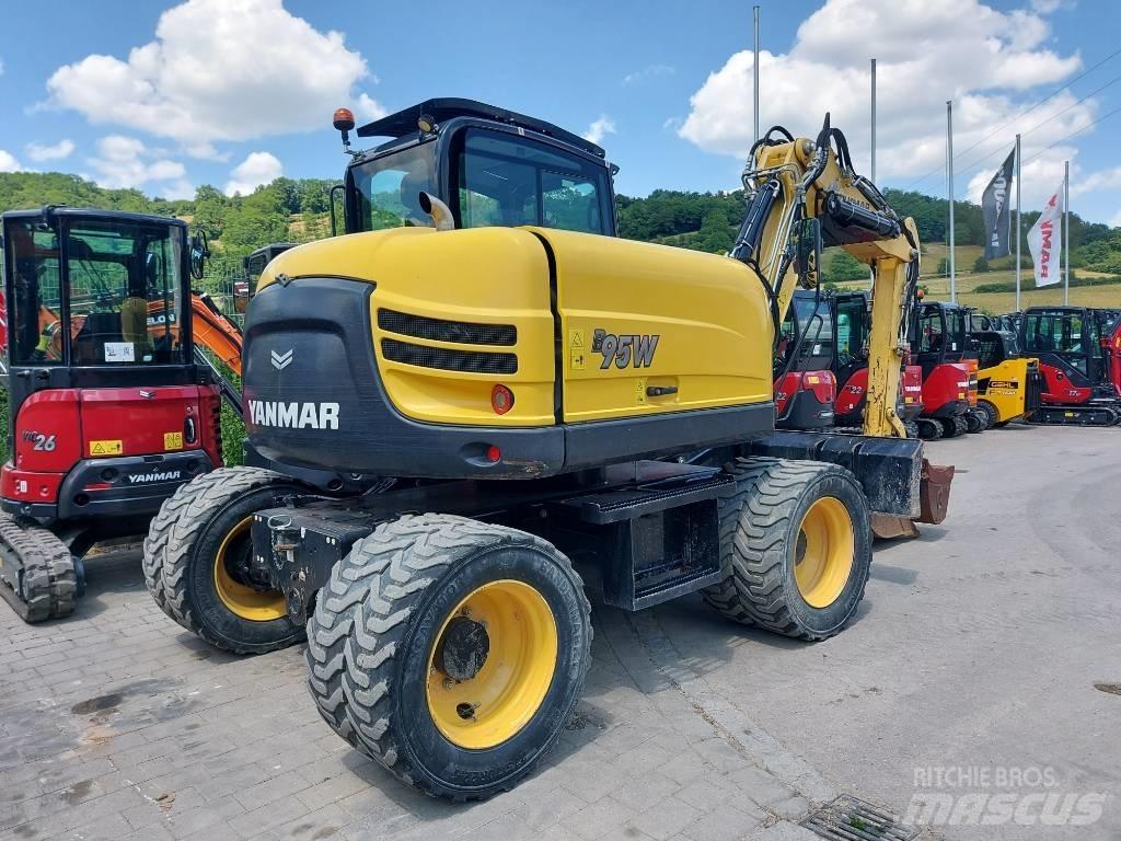 Yanmar B 95 W Εκσκαφείς με τροχούς - λάστιχα