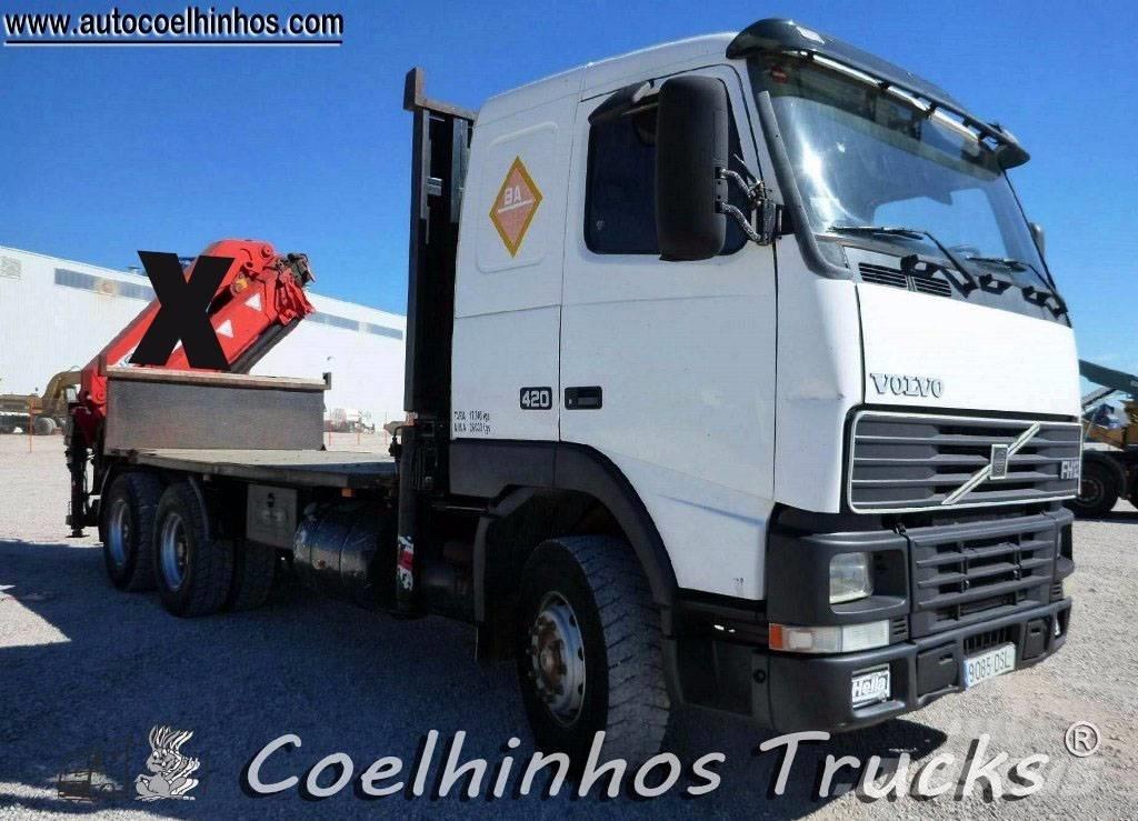 Volvo FH12 420 6x4 Φορτηγά Kαρότσα με ανοιγόμενα πλαϊνά