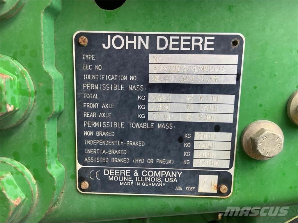 John Deere 5070M Τρακτέρ