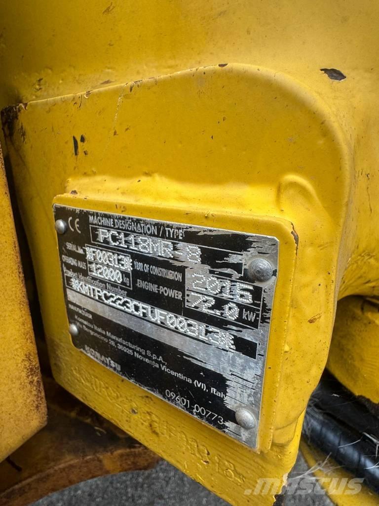 Komatsu PC 118 MR-8 Εκσκαφείς με ερπύστριες