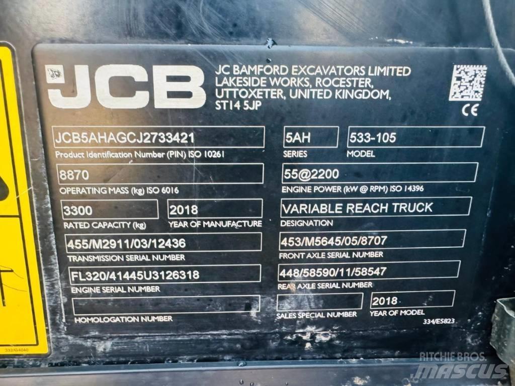 JCB 533-105 Τηλεσκοπικοί ανυψωτές