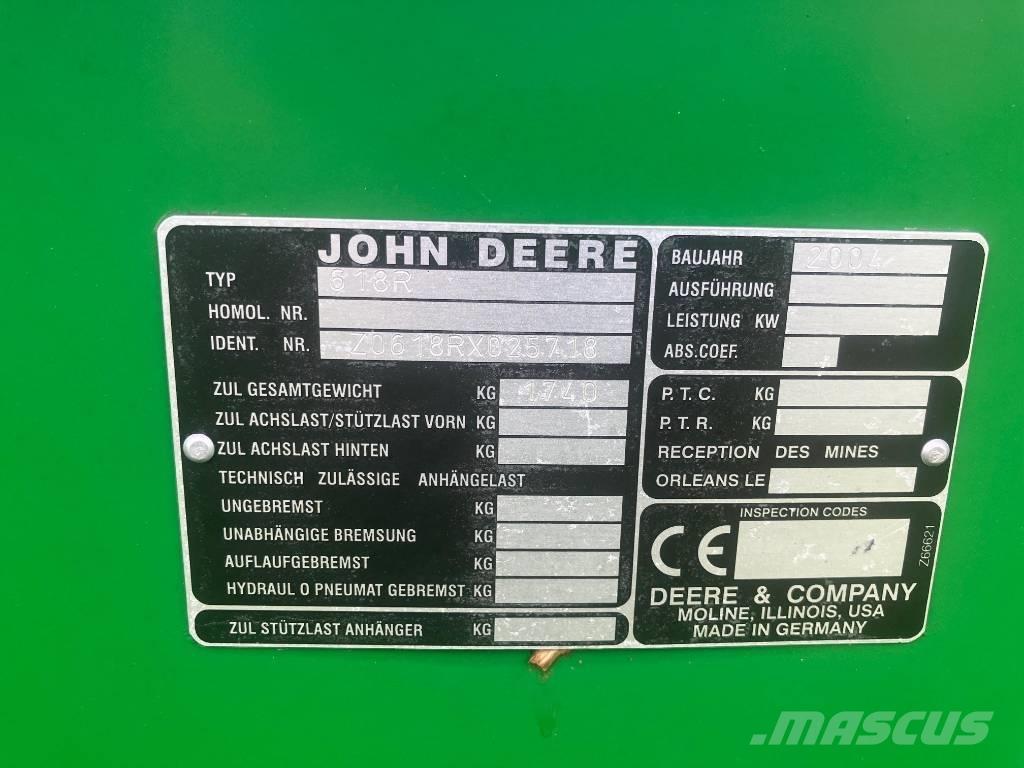 John Deere 9540 WTS Θεριζοαλωνιστικές μηχανές