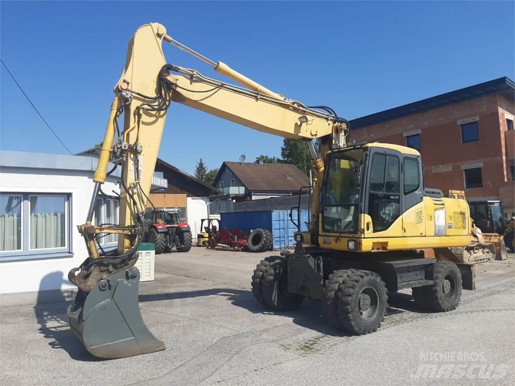 Komatsu PW180-7 Εκσκαφείς με τροχούς - λάστιχα