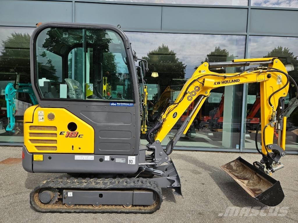 New Holland e18c Εκσκαφάκι (διαβολάκι) < 7t
