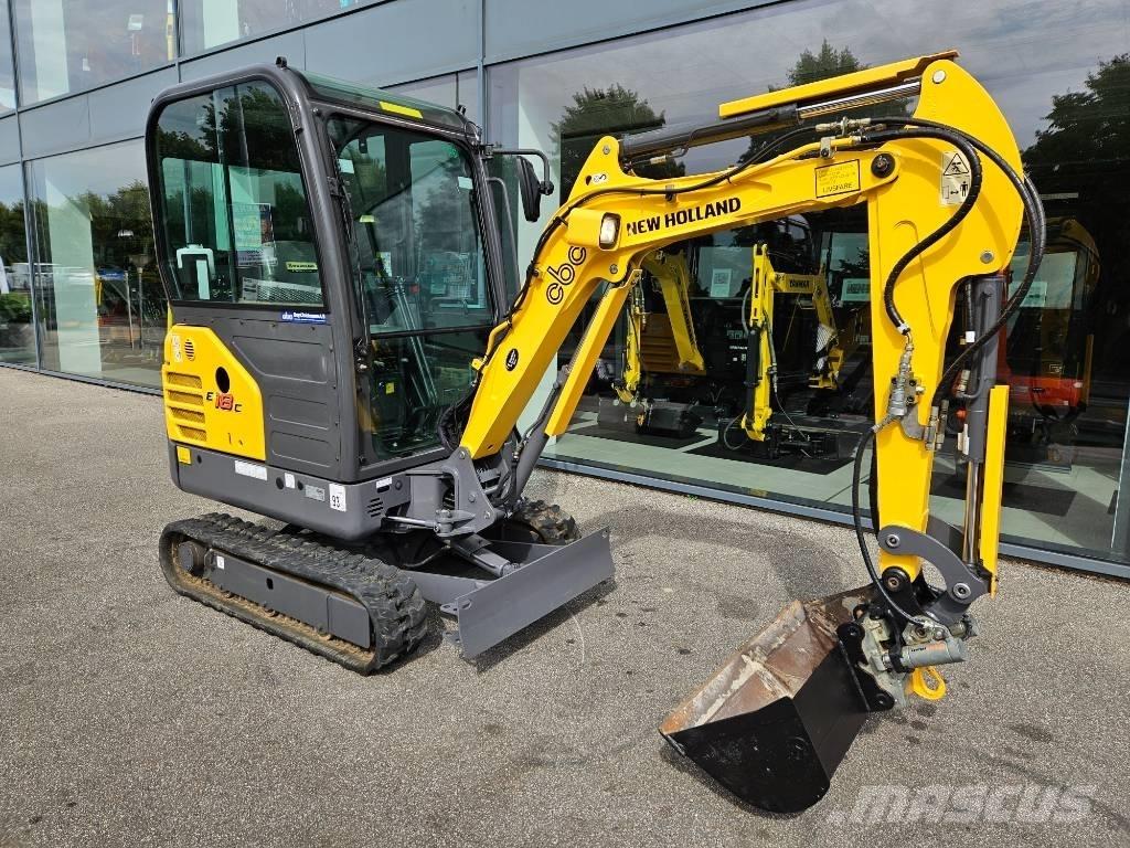 New Holland e18c Εκσκαφάκι (διαβολάκι) < 7t