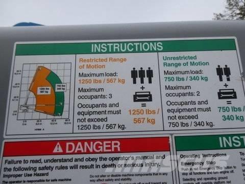 Genie S60XC Ανυψωτήρες με τηλεσκοπικό βραχίονα