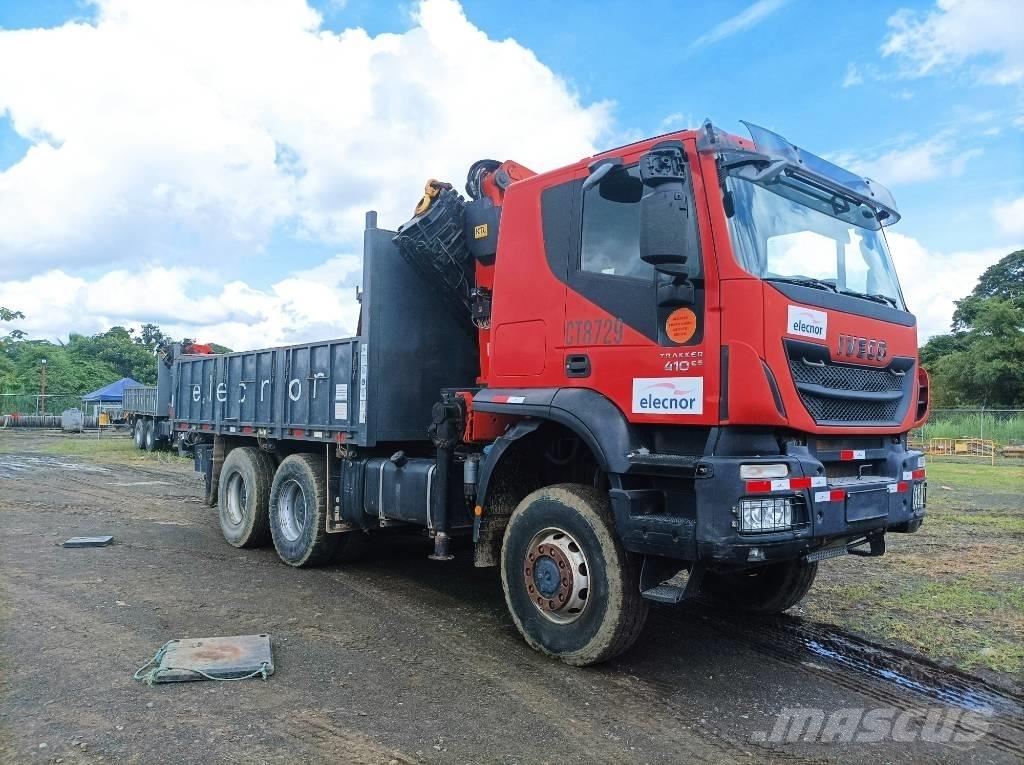 Iveco Trakker 410 Φορτηγά με Γερανό