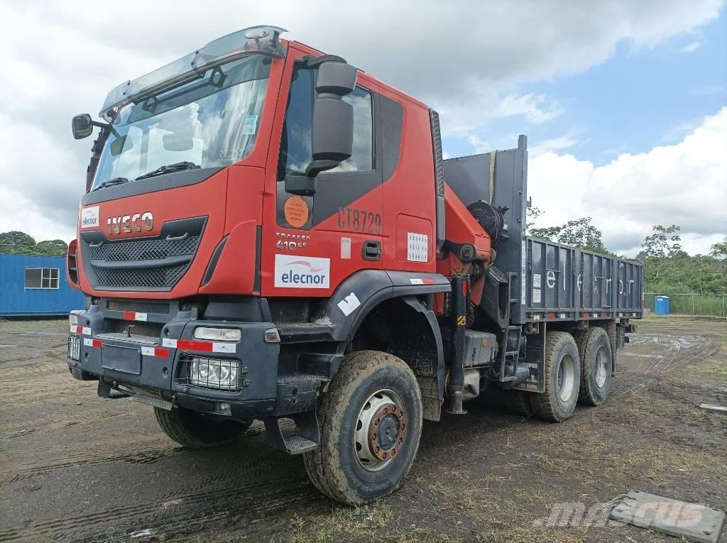 Iveco Trakker 410 Φορτηγά με Γερανό