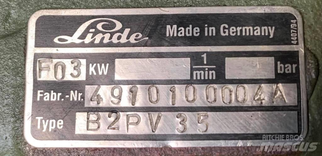 Linde B2PV 35 Υδραυλικά