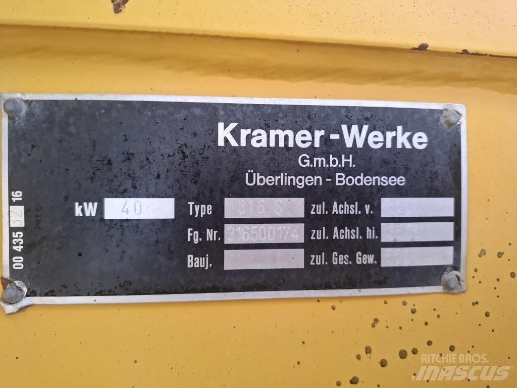 Kramer 316 Εκσκαφείς Φορτωτές τύπου JCB
