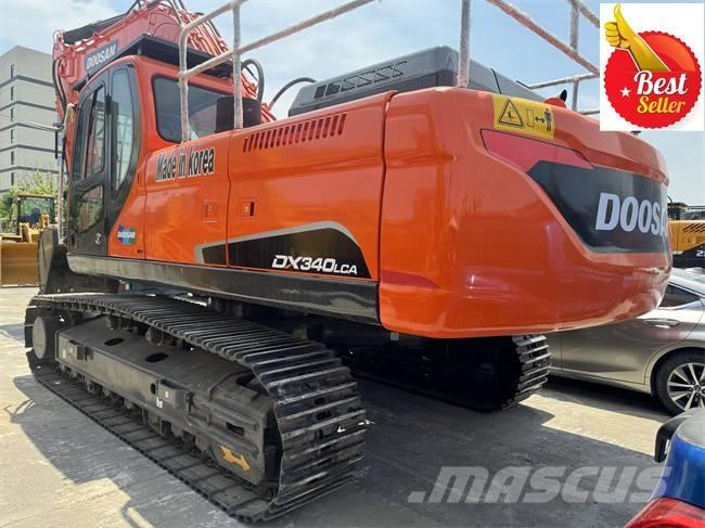 Doosan DX 340 LCA Εκσκαφείς με ερπύστριες