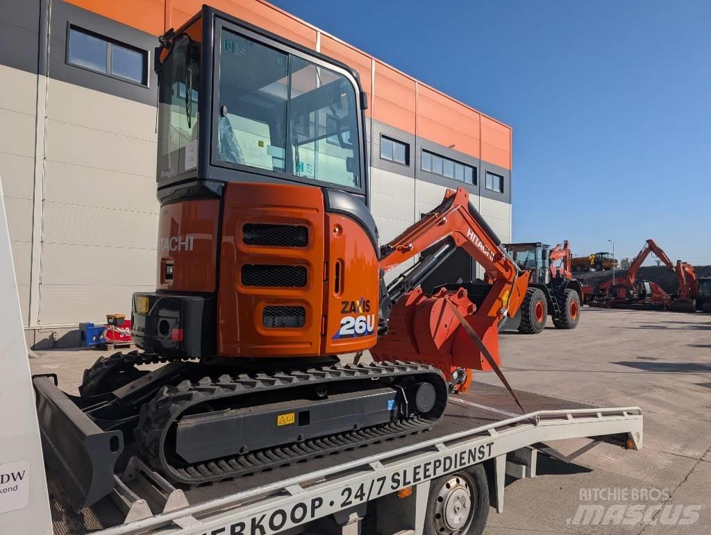 Hitachi ZX 26 U-6 Εκσκαφάκι (διαβολάκι) < 7t
