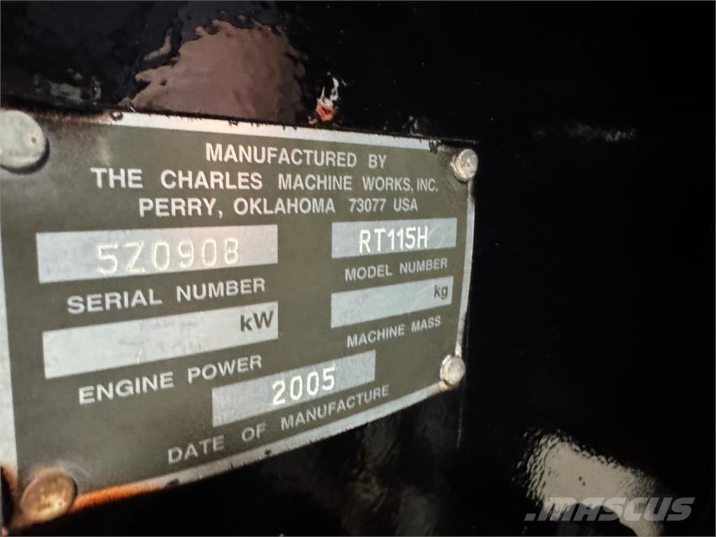 Ditch Witch RT115 Εκσκαφέας χανδάκων