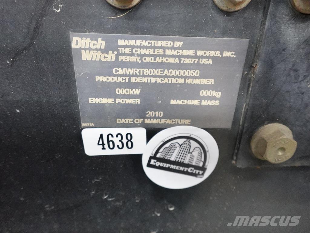 Ditch Witch RT80 Εκσκαφέας χανδάκων