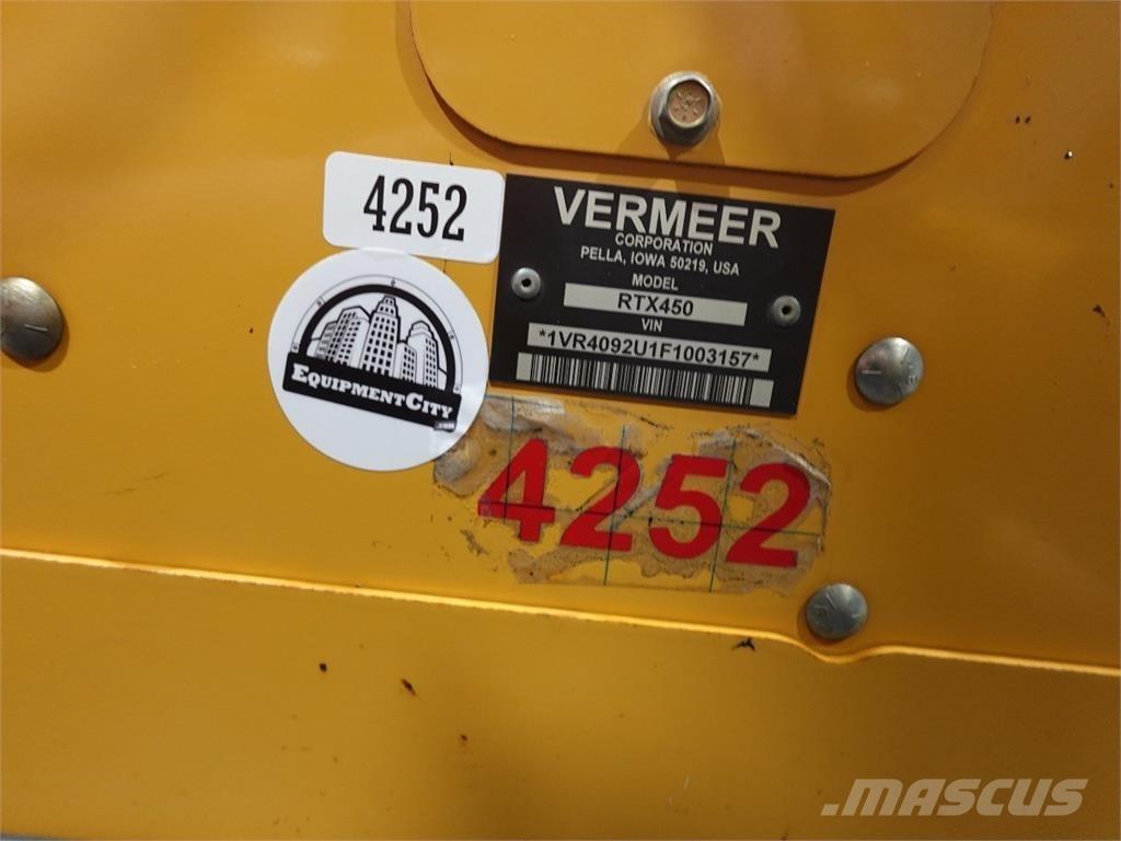 Vermeer RTX450 Εκσκαφέας χανδάκων
