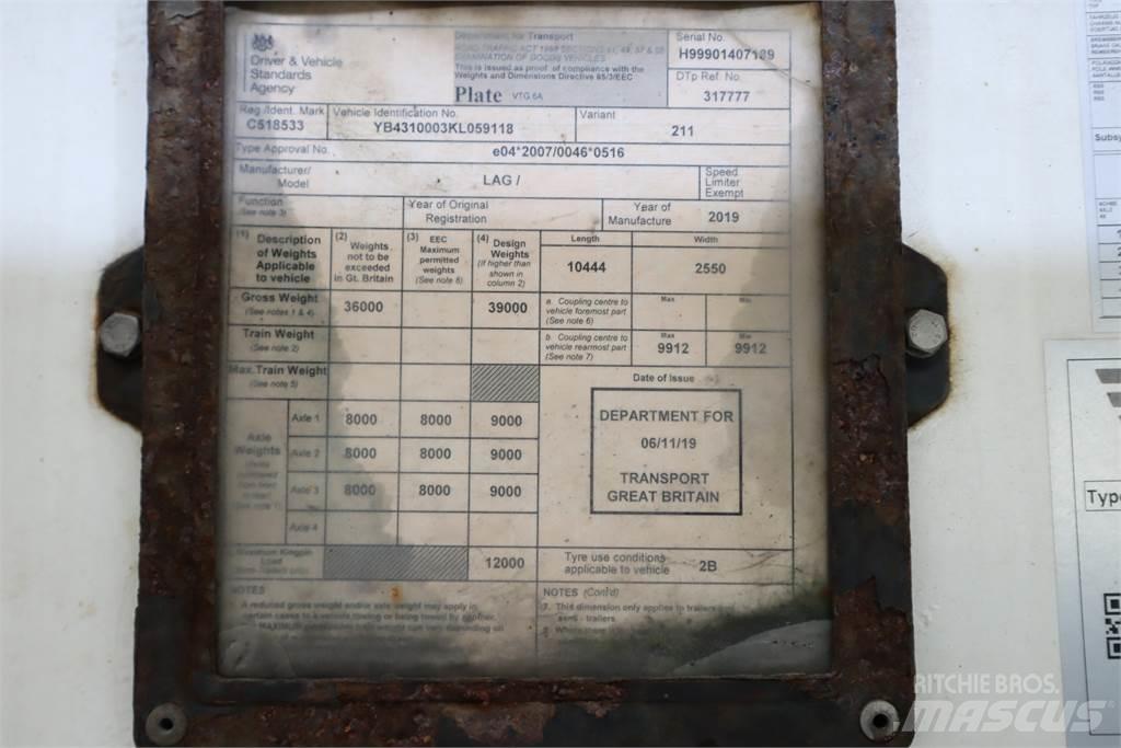 LAG CEMENT POWDER TANKER Λοιπές ρυμούλκες