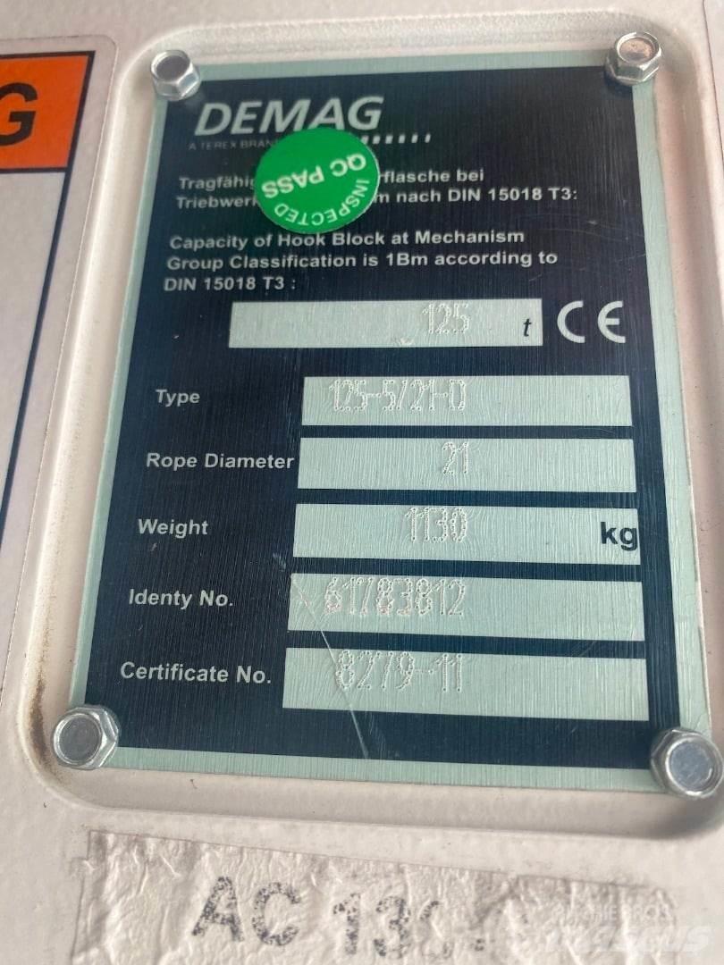 Demag 61783812 Εξαρτήματα και εξοπλισμός για γερανούς