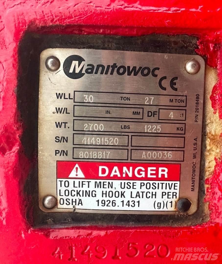 Manitowoc 8018817 Εξαρτήματα και εξοπλισμός για γερανούς