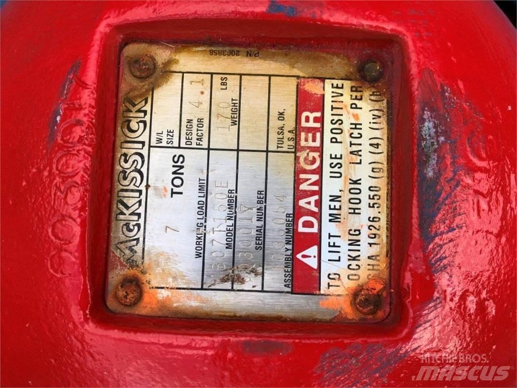  McKissick Εξαρτήματα και εξοπλισμός για γερανούς
