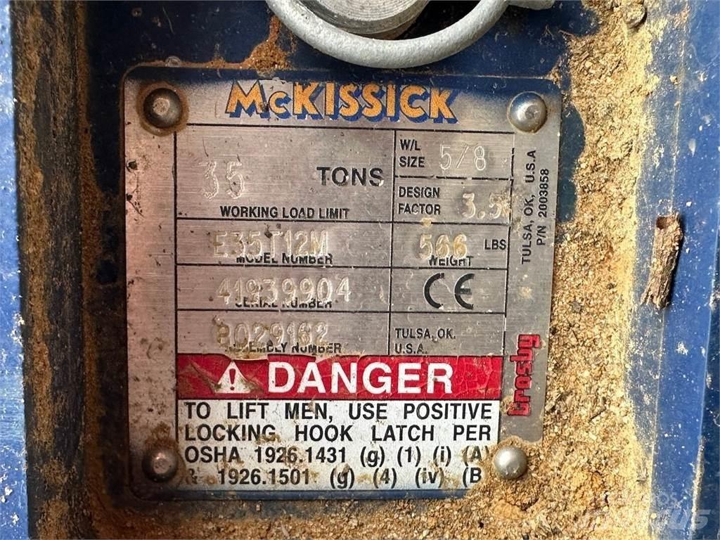  McKissick E35T12M Εξαρτήματα και εξοπλισμός για γερανούς