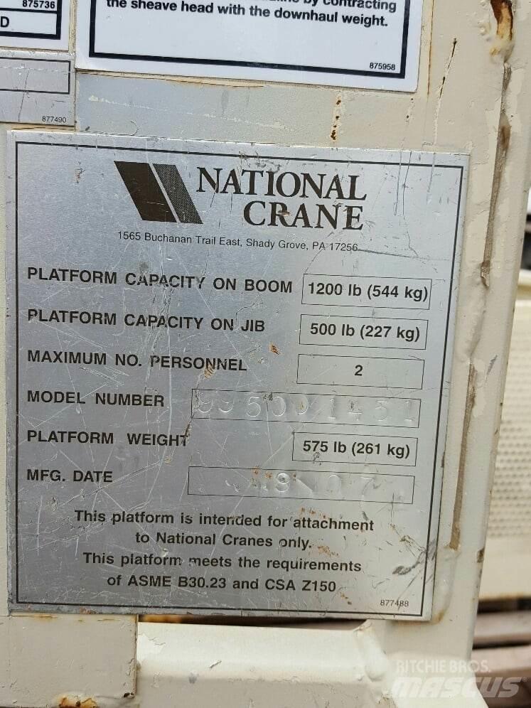 National  Εξαρτήματα και εξοπλισμός για γερανούς