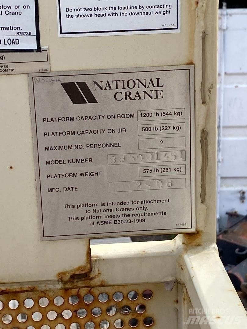 National 995001451 Εξαρτήματα και εξοπλισμός για γερανούς