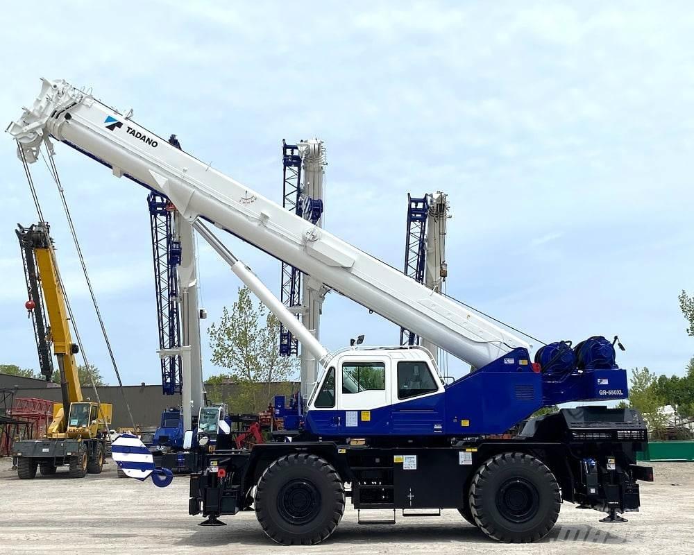 Tadano GR-550XL Γερανοί ανώμαλου εδάφους