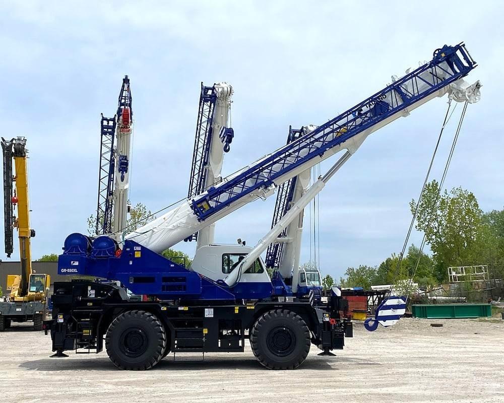 Tadano GR-550XL Γερανοί ανώμαλου εδάφους