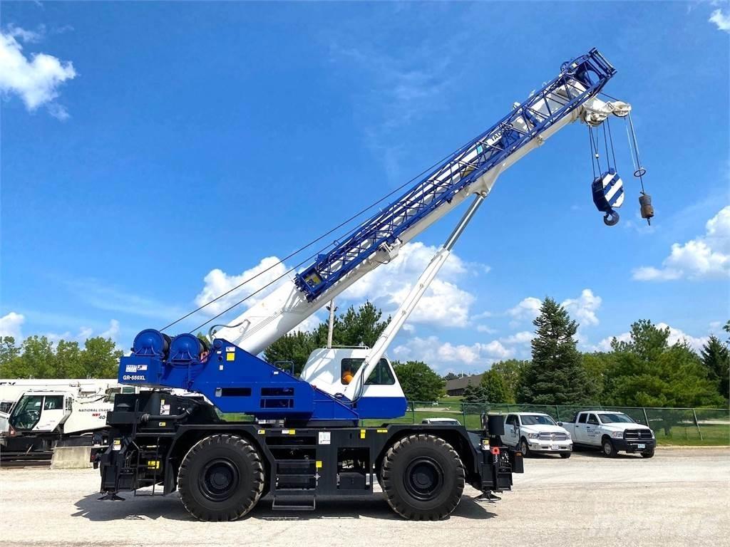Tadano GR-550XL-3 Γερανοί ανώμαλου εδάφους