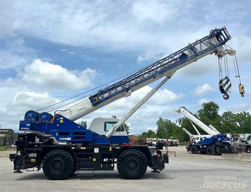 Tadano GR-550XL-3 Γερανοί ανώμαλου εδάφους